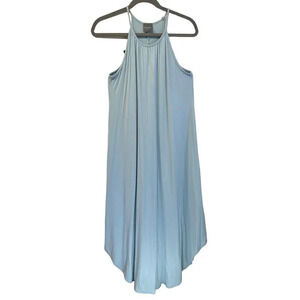 Olivia Rae New York Womens Size XS Light Blue Sleeveless Maxi Dress